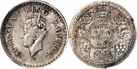 British India

INDIA. 1/4 Rupee, 1945-(B). Bombay Mint. NGC MS-61.

KM-547. Large 5. An attractive survivor exhibiting light signs of handling con...