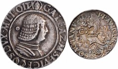 Italian States (including Papal and Vatican City)

ITALY. Milan. Testone, ND (1474-76). Galeazzo Maria Sforza. ANACS VF-35.

MIR-201; Biaggi-1548....