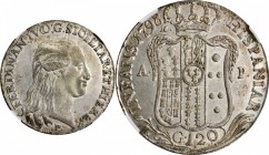 Italian States (including Papal and Vatican City)

ITALY. Naples & Sicily. 120 Grana, 1798-P AP. Naples Mint. Ferdinand IV. NGC MS-61.

Dav-1409; ...