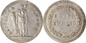 Italian States (including Papal and Vatican City)

ITALY. Roman Republic. Scudo, ND (1799). PCGS Genuine--Cleaned, AU Details Gold Shield.

Dav-14...