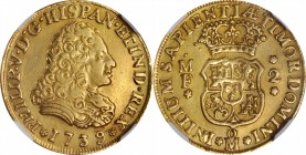 Pillars

MEXICO. 2 Escudos, 1739-Mo MF. Mexico City Mint. Philip V. NGC EF Details--Plugged.

Fr-11; KM-124. AGW: 0.1995 oz. A well struck and eve...