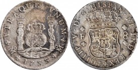 Pillars

MEXICO. 8 Reales, 1733-Mo F. Mexico City Mint. Philip V. ANACS VF-30 Details--Sea Salvaged.

KM-103. A popular and RARE early type with t...
