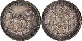 Pillars

MEXICO. 4 Reales, 1753-Mo MF. Mexico City Mint. Ferdinand VI. PCGS Genuine--Cleaned, AU Details Gold Shield.

KM-95; Yonaka M4-53; Gil-M-...