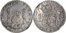 Pillars

MEXICO. 8 Reales, 1762-Mo MM. Mexico City Mint. Charles III. NGC AU Details--Surface Hairlines.

KM-105. Despite its scattered hairlines,...