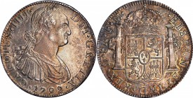 Portraits

MEXICO. 8 Reales, 1792-Mo FM. Mexico City Mint. Charles IV. Grade: ALMOST UNCIRCULATED Details.

KM-109; Yonaka-M8-92. A sharply struck...