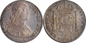 Portraits

MEXICO. 8 Reales, 1808-Mo TH. Mexico City Mint. Ferdinand VII. PCGS AU-55 Gold Shield.

KM-110; Cal-Type 143 #537; FC-99; El-135; Yonak...