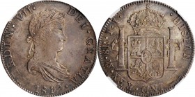 Portraits

MEXICO. 8 Reales, 1819-Mo JJ. Mexico City Mint. Ferdinand VII. NGC MS-62.

KM-111; Yonaka-M8-119. An attractive coin at a SCARCE level ...