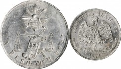 Republic Decimal

MEXICO. Peso, 1871-Mo M. Mexico City Mint. PCGS MS-61.

KM-408.5. Rather vibrant and lustrous, this early peso features a solid ...