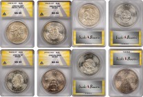 Twentieth Century (Modern)

MEXICO. Quartet of Silver Denominations (4 Pieces), 1948-1968. Mexico City Mint. All ANACS Certified.

1) 25 Pesos, 19...