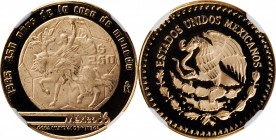 Twentieth Century (Modern)

MEXICO. 250 Pesos, 1985-Mo. Mexico City Mint. NGC PROOF-69 Ultra Cameo.

Fr-188; KM-506.2. AGW: 0.250 oz. Struck for t...