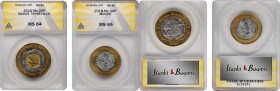 Twentieth Century (Modern)

MEXICO. Duo of Mint Errors (2 Pieces), 2016 & 2018. Mexico City Mint. Both ANACS Certified.

1) 20 Pesos, 2016. ANACS ...