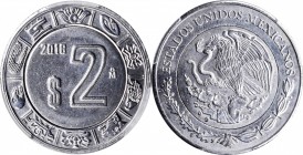 Twentieth Century (Modern)

MEXICO. Mint Error -- Struck on Wrong Planchet -- 2 Pesos, 2018-Mo. Mexico City Mint. PCGS MS-66 Gold Shield.

cf. KM-...