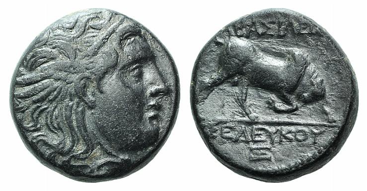 Seleukid Kings, Seleukos I (312-281 BC). Æ (16mm, 6.18g, 12h). Antioch ad Oronte...