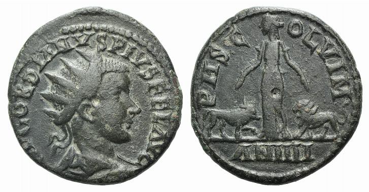 Gordian III (238-244). Moesia Superior, Viminacium. Æ (23mm, 6.87g, 1h), year 4 ...