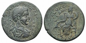 Gordian III (238-244). Cilicia, Seleucia ad Calycadnum. Æ (33mm, 17.59g, 6h). Laureate, draped and cuirassed bust r.; c/m: ΔO monogram within triangul...