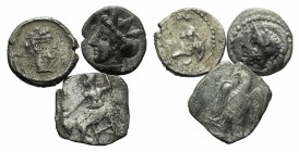 Lot of 3 AR Greek Obols of Cilicia, to be catalog. Lot sold as is it, no returns
