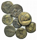 Lot of 8 Roman Provincial Æ coins to be catalog. Lot sold as is, no returns