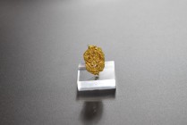 Top part of a pin with a granules decoration. 2nd-3rd cent. AD AV (29.9mm, 5.47g.). Slightly waved and broken
