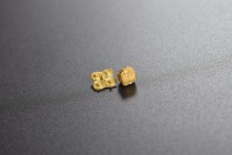 Lot of 2 golden fragments of jewellery. 2nd-3rd cent. AD AV (1.73g)