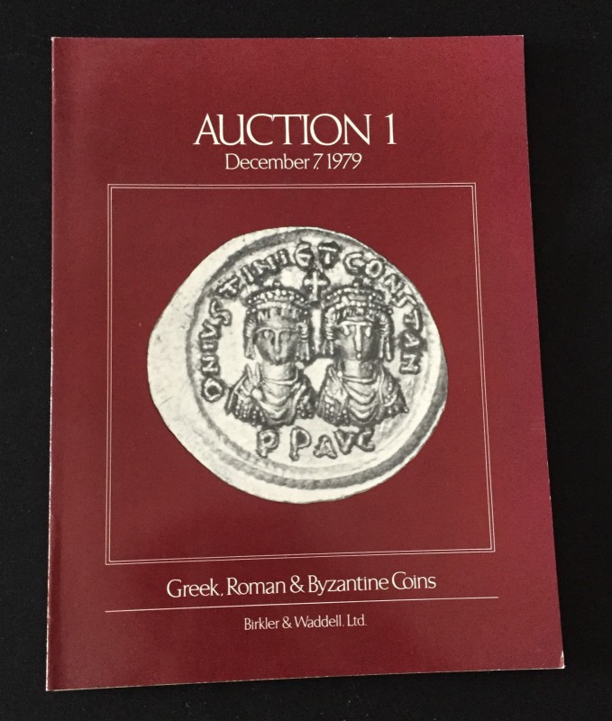 Birkler & Wadell. Lot of 3 catalogues: Auction I (1979), II (1980), III (1981). ...