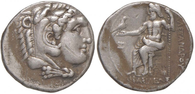 MACEDONIA Alessandro III (336-323 a.C.) Tetradramma (Arados, 328-320 a.C.) Busto...