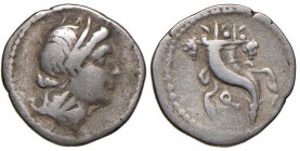 Cornelia – L. Sulla – Denario (81 a.C.) Testa di Venere a d. – R/ Doppia cornucoppia – B. 33; Cr. 375/2 AG (g 3,70) 
B