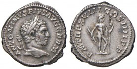Caracalla (211-217) Denario – Testa laureata a d. – R/ Caracalla andante a d. – AG (g 3,00)
BB+
