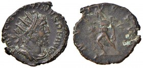 Vittorino (268-270) Antoniniano – R/ Il Sole andante a s. – cfr. RIC 112 e segg. AE (g 2,50)
BB