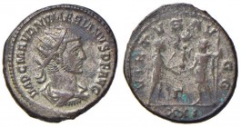 Numeriano (283-286) Antoniniano (Antiochia) R/ L’imperatore e Giove - RIC 466 MI (g 4,95)
BB+