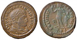 Costantino (311-337) Follis - Busto laureato a d. - R/ Genio stante a s. – RIC 19 AE (g 3,84)
BB+
