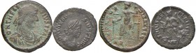 Lotto di due bronzetti romani come da foto
BB