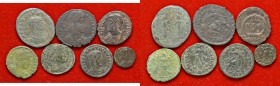 Lotto di sette monete romane. Non si accettano resi
BB