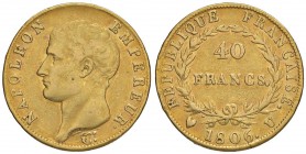 TORINO Napoleone (1804-1814) 40 Franchi 1806 – Gig. 5 AU (g 12,84)
qBB
