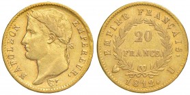 TORINO Napoleone (1804-1814) 20 Franchi 1812 – Gig. 18 AU (g 6,38) R
qBB