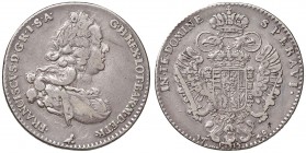 FIRENZE Francesco II (1737-1765) Francescone 1748 – MIR 362/1 AG (g 27,01)
qBB