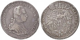 FIRENZE Pietro Leopoldo (1765-1790) Francescone 1780 – MIR 380/4 AG (g 26,99)
MB+