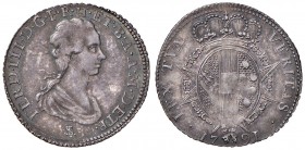 FIRENZE Ferdinando III (1790-1801) Paolo 1791 Busto piccolo – MIR 408/2 AG (g 2,66) R Dall’asta Nomisma 39, lotto 2125. Bella patina di vecchia raccol...