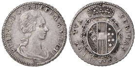FIRENZE Ferdinando III (1790-1801) Mezzo paolo 1792 – MIR 409 AG (g 1,27) Depositi al R/
BB