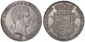 FIRENZE Leopoldo II (1824-1859) Francescone 1846 – MIR 449/2 AG (g 27,36)
qFDC