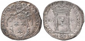 Urbano VIII (1623-1644) Testone 1625 A. II Giubileo – Munt. 48 AG (g 9,61) Consuete ribattiture ma bell’esemplare dal metallo lucente
qSPL