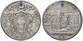 Clemente X (1670-1676) Piastra 1672 – Munt. 20 AG (g 31,55) RR Foro otturato
BB