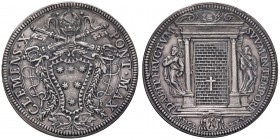 Clemente X (1670-1676) Piastra 1675 Giubileo – Munt. 15 AG (g 31,89) Foro otturato 
BB