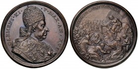 Clemente XI (1700-1721) Medaglia A. XVI – Opus: Hamerani – Miselli 105 - AE (g 33,89 – Ø 38 mm)
FDC