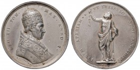 Leone XII (1823-1829) Medaglia – Opus: Cerrara – MA (g 39,09 – Ø 42 mm) Colpi al bordo, macchie
BB