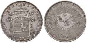 Sede Vacante (1830-1831) Bologna - Scudo 1830 - Nomisma 345 AG (g 25,89) R Fondi pesantemente ripassati
MB