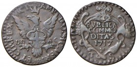 Vittorio Amedeo II re di Sicilia (1713-1718) Grano 1717 – MIR 901h CU (g 5,00)
BB