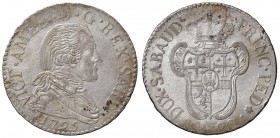 Vittorio Amedeo III (1773-1796) 20 Soldi 1795 – Nomisma 364 MI (g 4,91)
SPL/SPL+