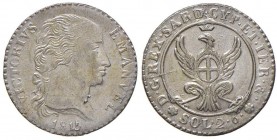 Vittorio Emanuele I (1814-1821) 2,6 Soldi 1815 &ndash; Nomisma 503 MI
qFDC
