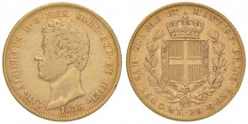 Carlo Alberto (1831-1849) 20 Lire 1835 G – Nomisma 647 AU 
qBB/BB