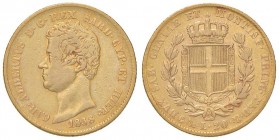 Carlo Alberto (1831-1849) 20 Lire 1838 G – Nomisma 649 AU 
MB+/MB